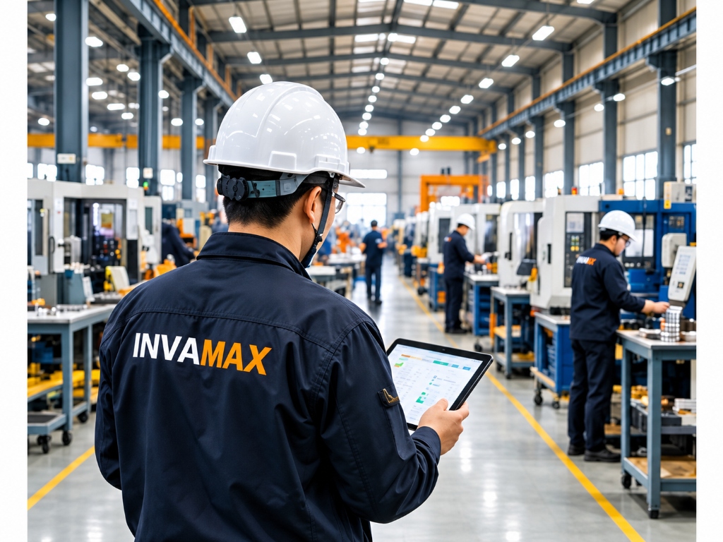 Kỹ sư INVAMAX đồng hành tại hiện trường nhà máy