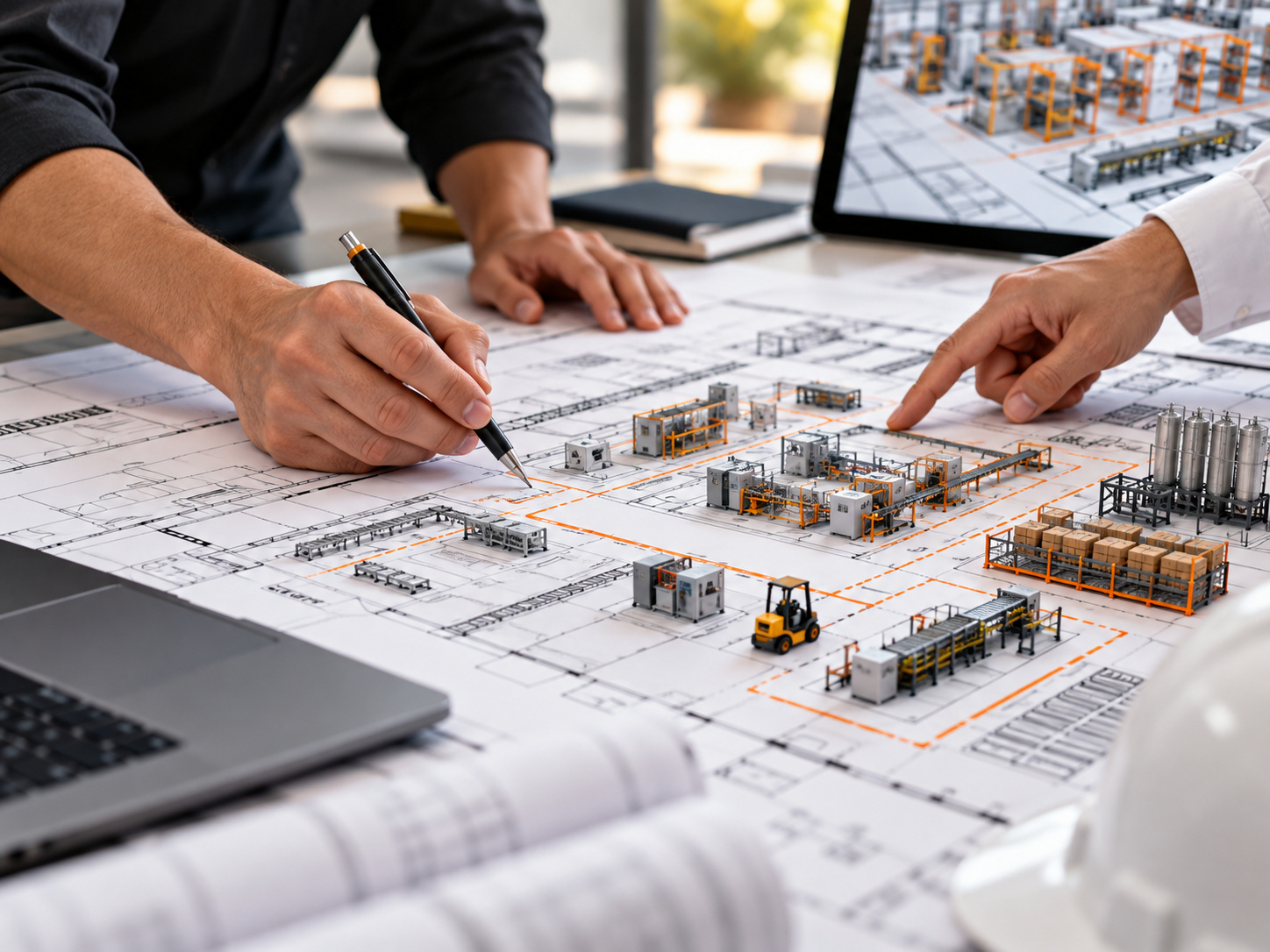 Tái cấu trúc và nâng cấp vận hành nhà máy