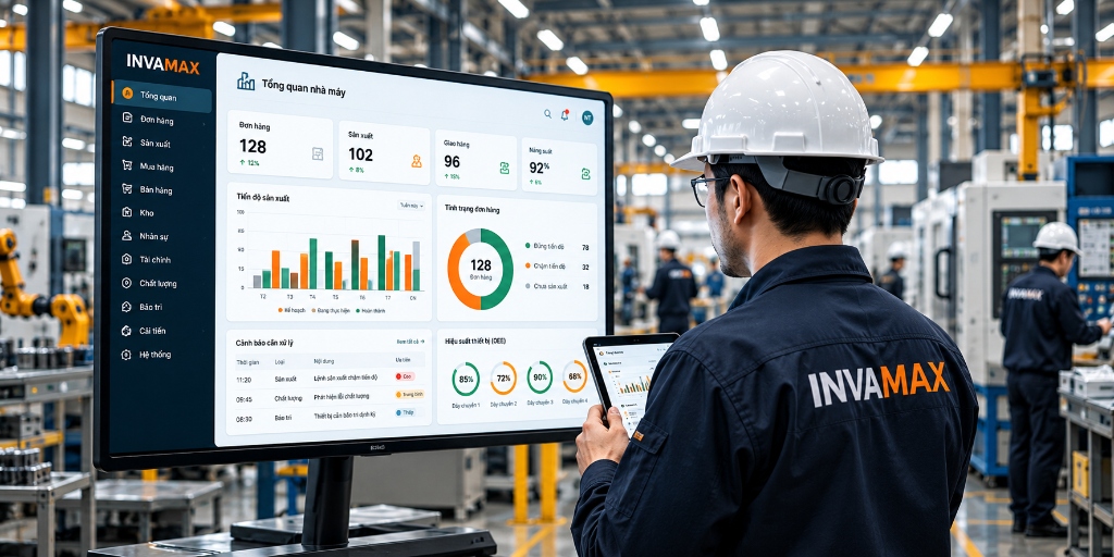 INVAMAX Factory Platform - Nền tảng số hóa vận hành nhà máy